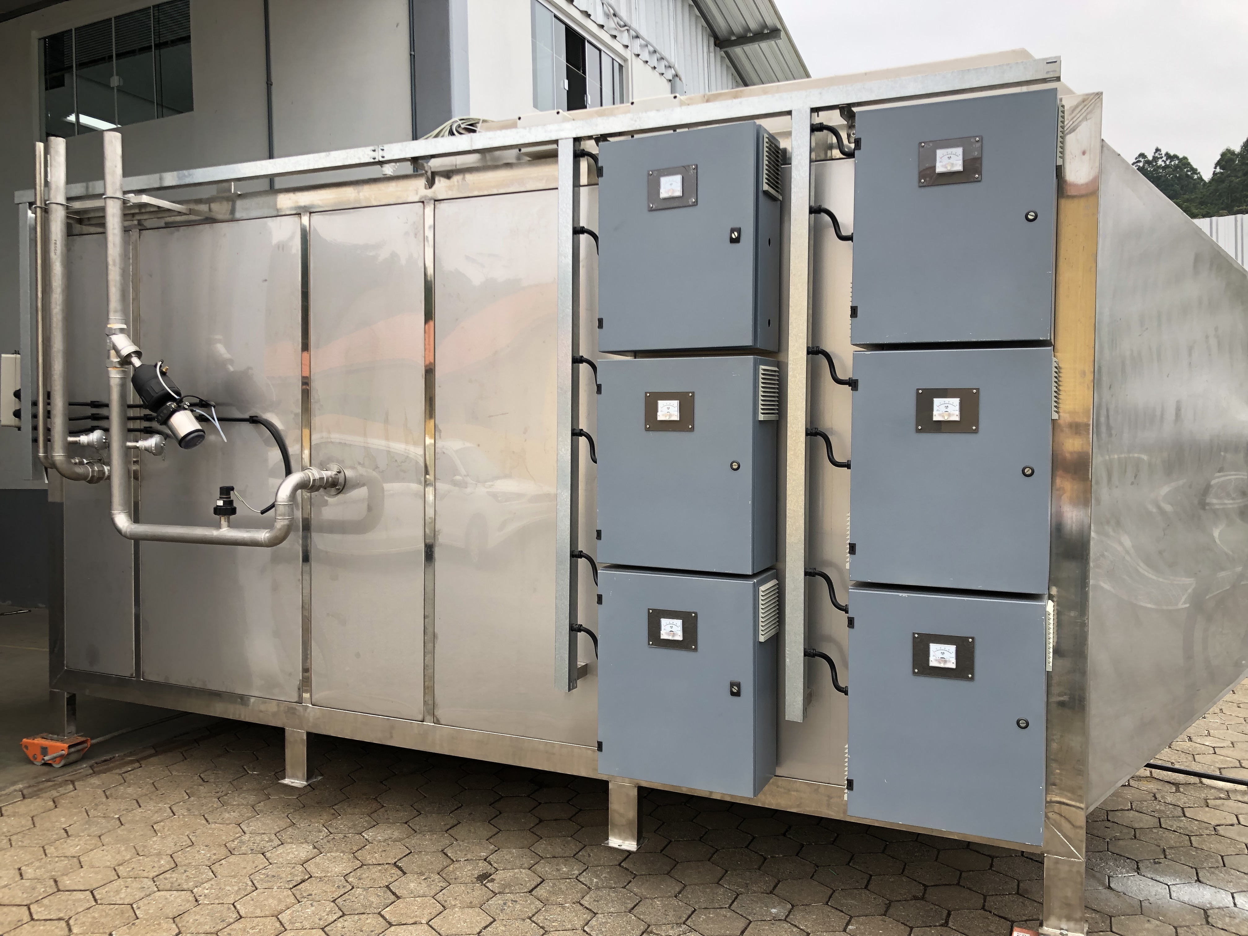 Filtro Eletrostático Precipitador eletrostático filtro para rama